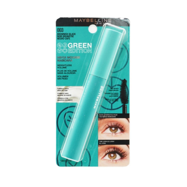 Maybelline Máscara Green Edition Plus De Volumen 9.0Ml