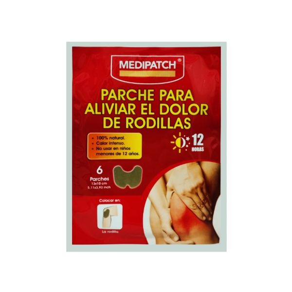 Medipatch Parche Para Dolor Rodillas X 6 Parches