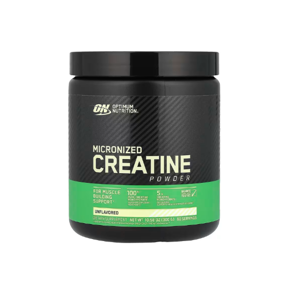 Micronized Creatine Polvo Sin Sabor- 300 Gramos. 60 Servicios Optimun Nutrition