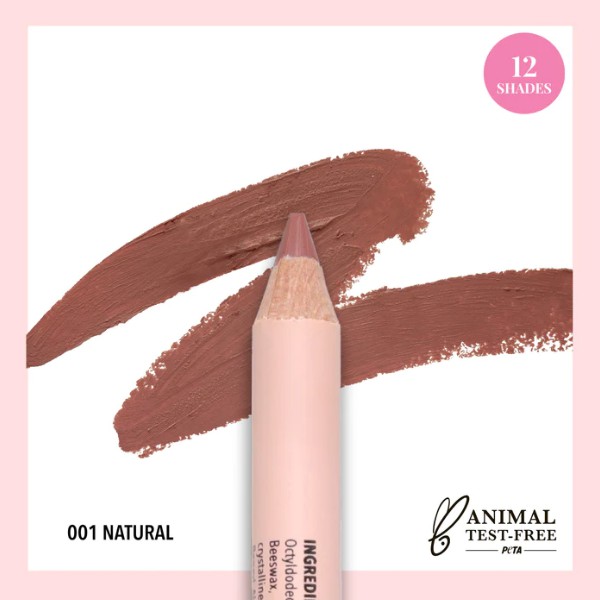 Moira Signature Lip Pencil 001 Natural
