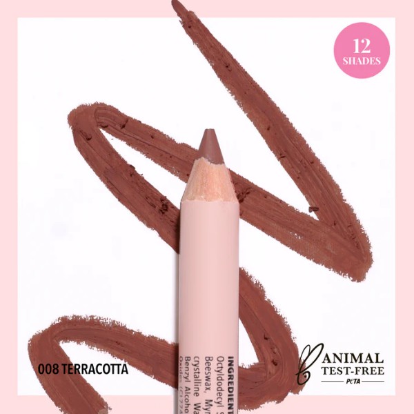 Moira Signature Lip Pencil 008 Terracotta