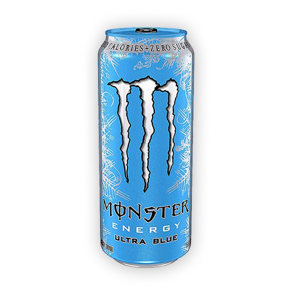 Monster Energy Ultra Blue Sin Azúcar 473Ml