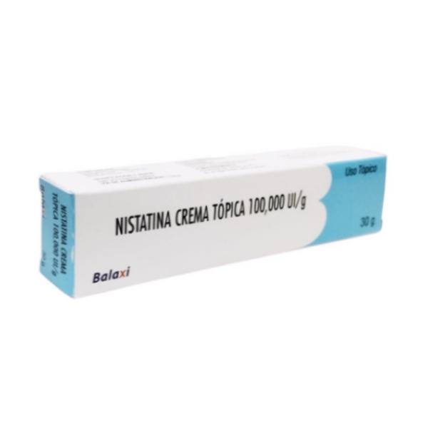 Nistatina 100.000Ui Crema Tópica X 30Gr. Balaxi