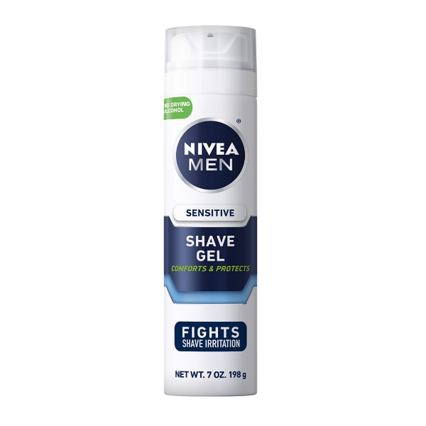Nivea Men Sensitive Shave Gel / Para Afeitado 198Gr