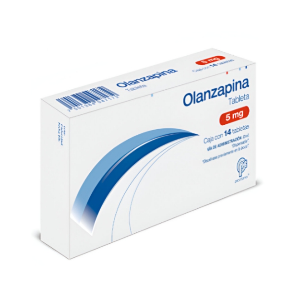Olanzapina 5Mg X 14 Tabletas Psicofarma