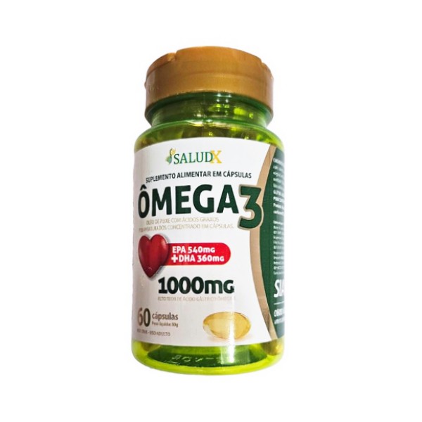 Omega 3 1000Mg X 60 Cápsulas Saludx
