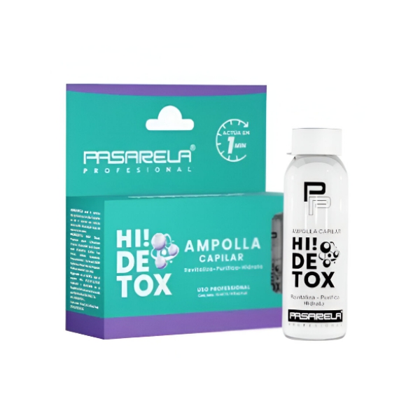 Pasarela Hi Detox Ampolla Capilar X 4 Unidades