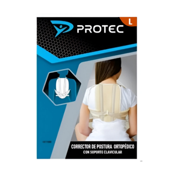 Protec Corrector Postura Ortopédica  Clavicular Talla L