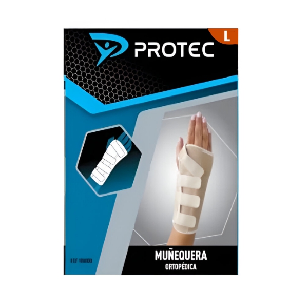 Protec Muñequera Ortopédica Talla Izquierda L
