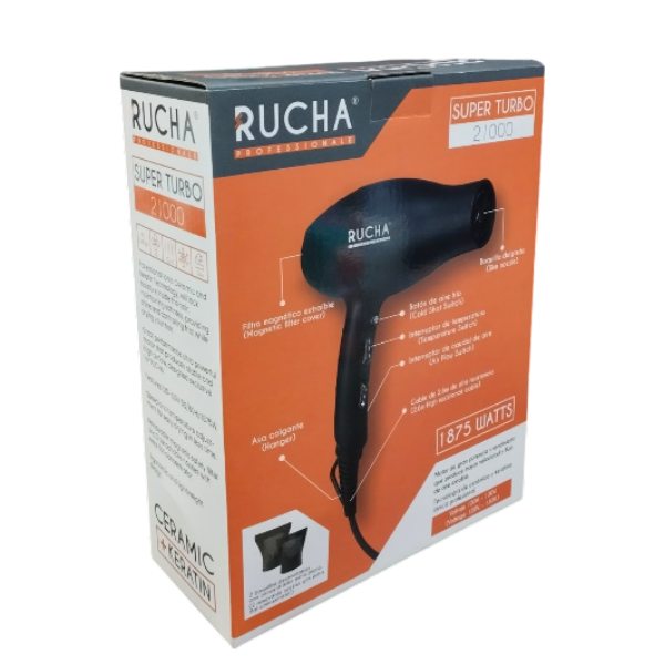 Rucha Professional Super Turbo 1875 Watts - Imagen 2