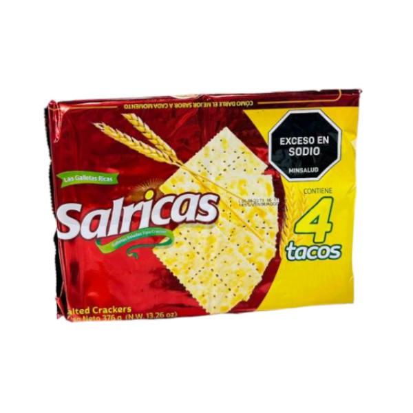Salricas Galletas Saladas 376Gr.