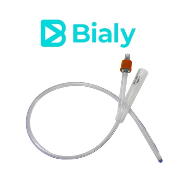 Sonda Foley 100% Siliconada 2V N-16 Bialy