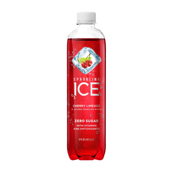 Sparkling Ice Agua Cherry Limeade Sin Azúcar 502.8Ml