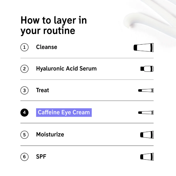 The Inkey List Caffeine Eye Cream 15Ml - Imagen 5