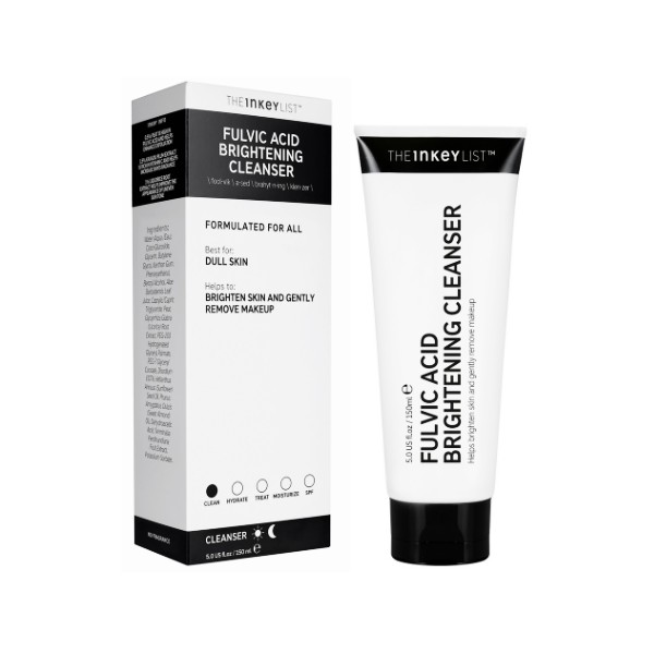The Inkey List Cleanser Brightening Acid Fulvic 150Ml