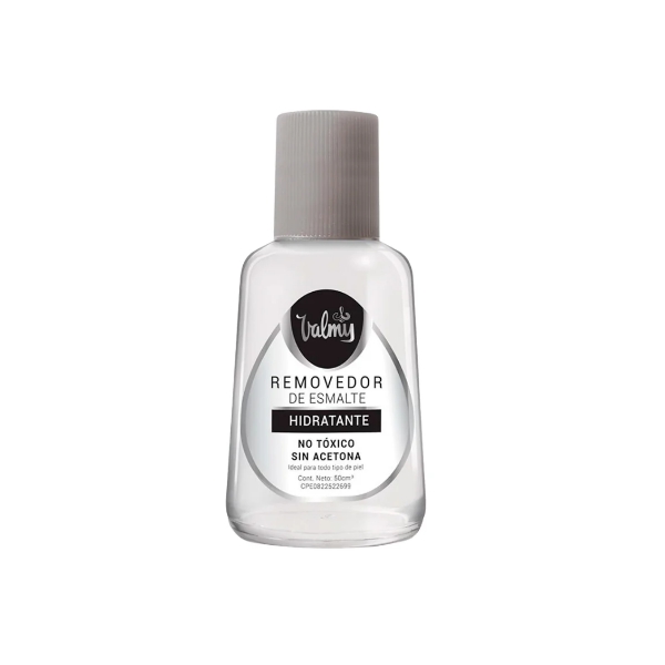 Valmy Removedor De Esmalte Hidratante Sin Acetona 50Ml