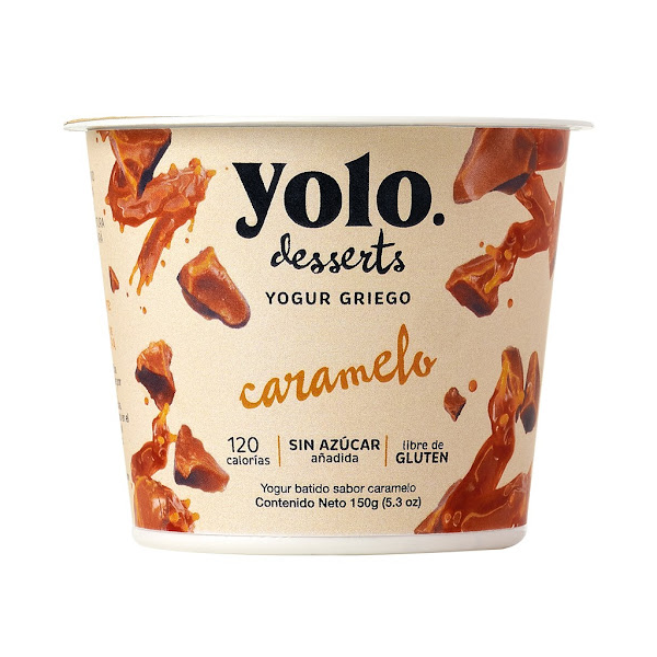 Yolo Desserts Yogur Griego Caramelo150Gr