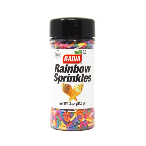 Badia Chispitas De Arco Iris/Rainbow Sprinkles 85.1Gr