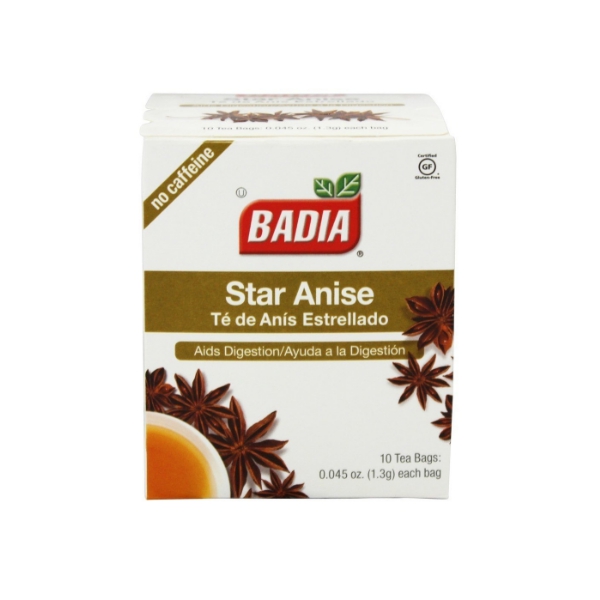 Badia Té Anis Estrellado X 10 Unidades