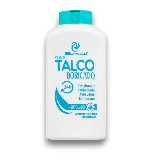 Biofarco Polvos De Talco Boricado 200Gr