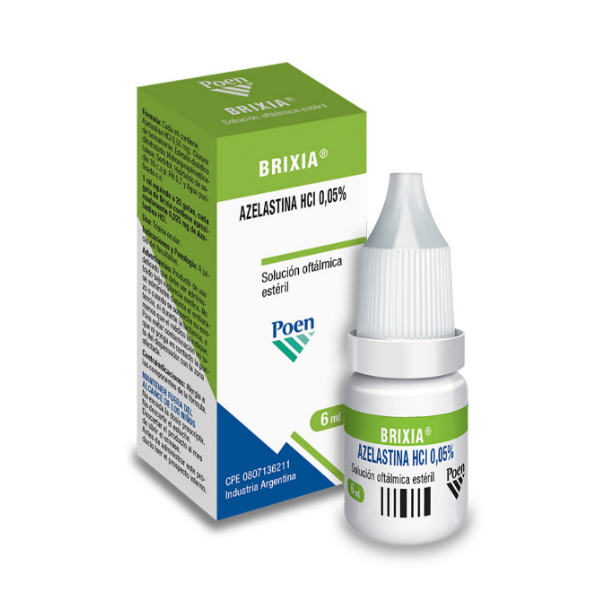Brixia Azelastina 0.05% Solución Oftálmica X 6Ml Poen