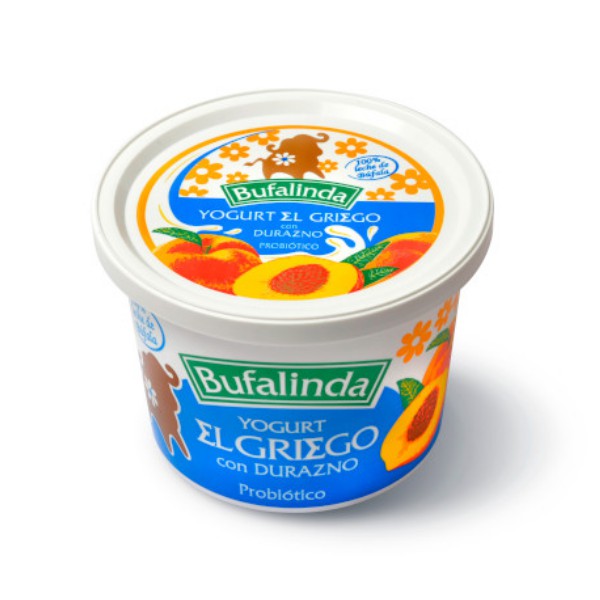 Bufalinda Yogurt Durazno  X 500Gr