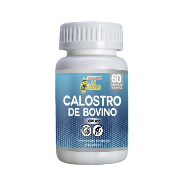 Calostro De Bovino 400Mg X 60 Cápsulas Blandas La Abejita