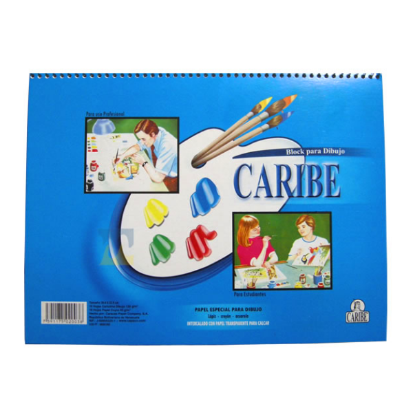 Caribe Block De Dibujo Espiral X 18H - Imagen 2