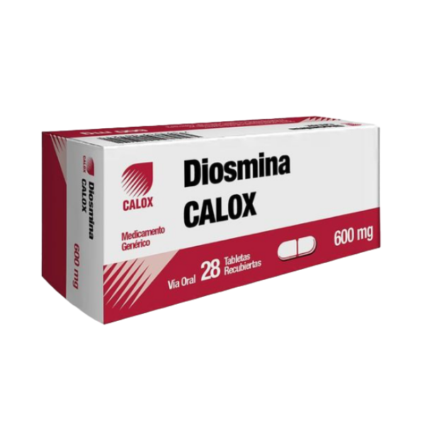 Diosmina 600Mg X 28 Tabletas Calox