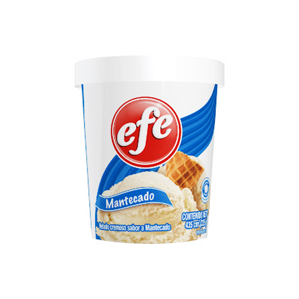 Efe Helado Mantecado 435Ml