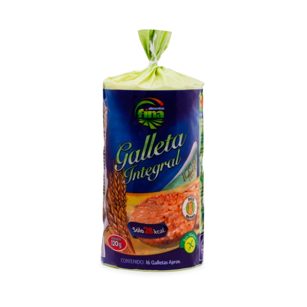 Fina Galletas Integral Arroz 120Gr.