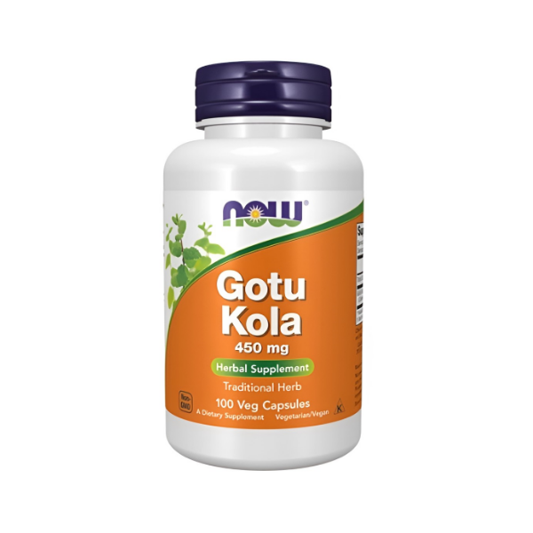 Gotu Kola (Centella Asiática)450Mg  X 100 Cápsulas Now