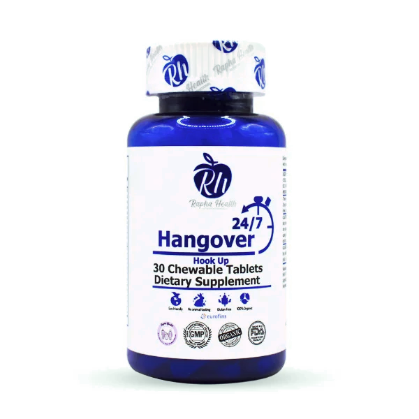 Hangover 24-7 X 30 Tabletas Rapha Health