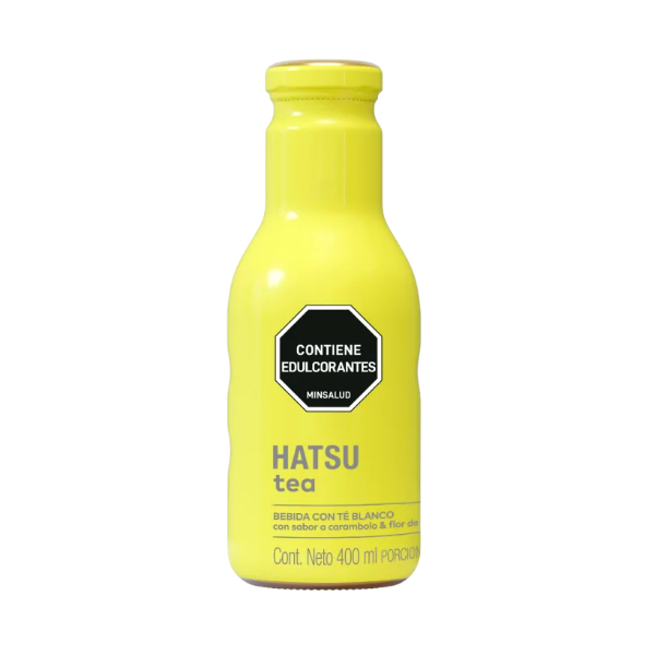 Hatsu Té Blanco Sin Calorías Carambolo & Flor De Loto 400Ml