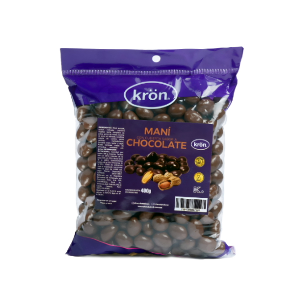 Kron Mani Cubiertos De Chocolate 400Gr.
