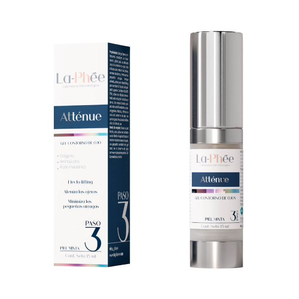 La-Phee Paso 3 Effet Attenue Gel Contorno De Ojos Para Piel Mixta 15Ml - Imagen 2