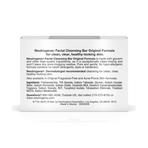 Neutrogena Barra Facial Transparente 100Gr - Imagen 3