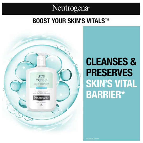 Neutrogena Daily Cleanser Foaming Formula 354Ml - Imagen 2