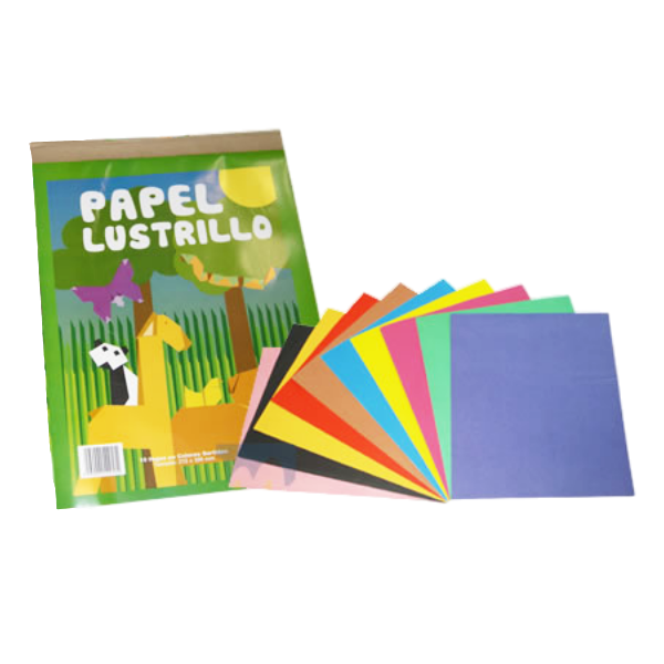 Propapel Block Escolar Papel Lustrillo X 10 Hojas