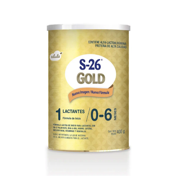 S-26 Gold 1 Lactantes Fórmula De Inicio 0-6 Meses 400Gr. Alula
