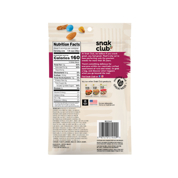 Snak Club Sweet And Salty Trail Mix 156Gr - Imagen 2