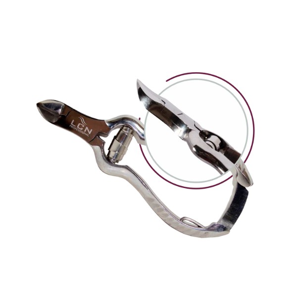 Super Crystal Alicate Con Resorte Fijo Para Pedicure