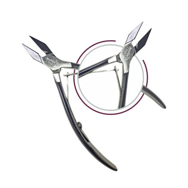 Super Crystal Alicate Para Uñas Encarnadas Satinado – Cuchilla de 14 mm