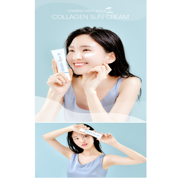 Tenzero Sun Cream Aqua Collagen 50Spf 50Gr - Imagen 3
