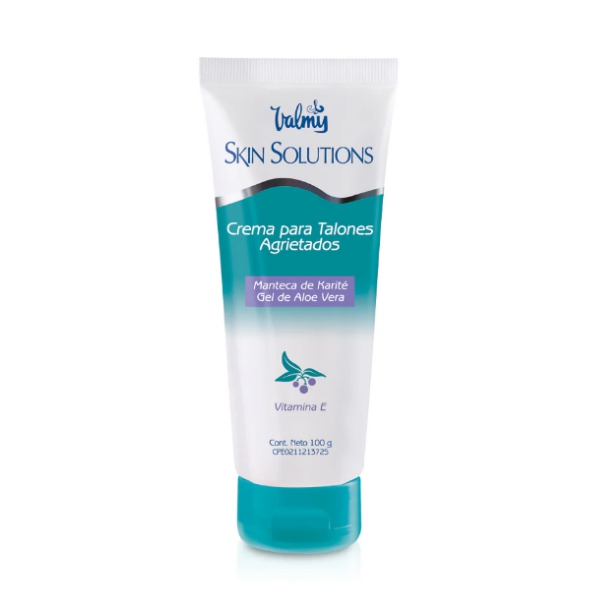 Valmy Skin Solutions Crema Para Talones Agrietados 100Gr