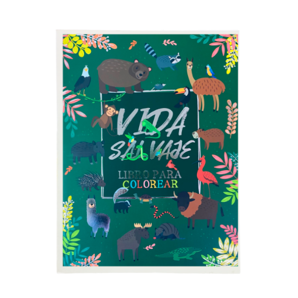 Vida Salvaje Libro Para Colorear 7043-2