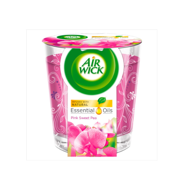 Air Wick Vela Essential Pink Sweet Pea 105Gr