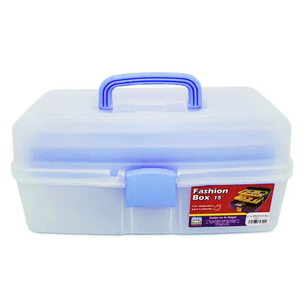 Alfa Hogar Caja Accesorios/Herramientas Fashion Box 13 Pulgadas Azul 20871402