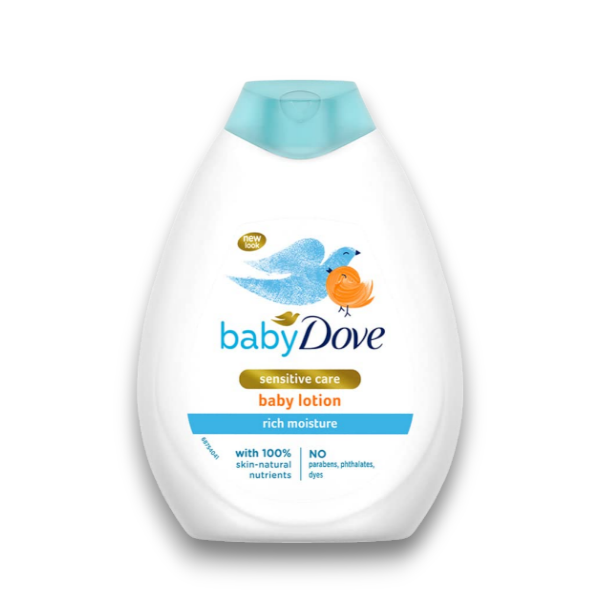 Babydove Sensitive Skin Care Lotion Rich Moisture 400Ml