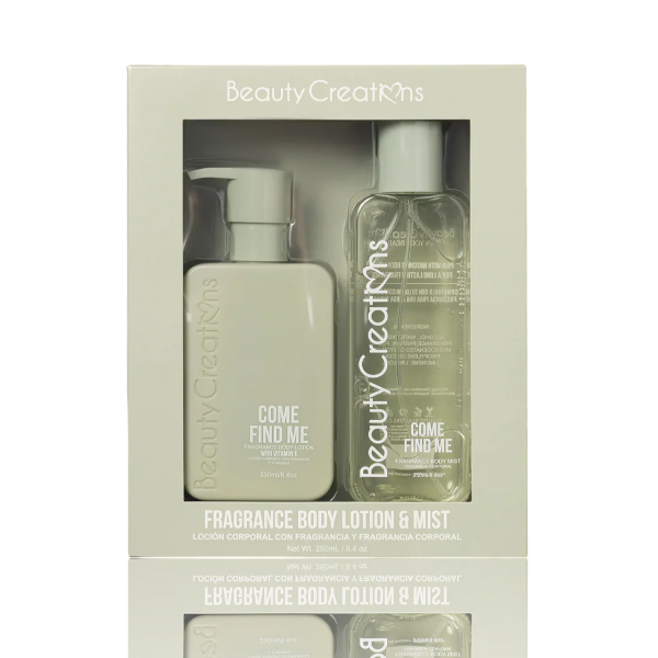 Beauty Creations Set Loción Y Fragancia Corporal 2 Piezas Come Find Me